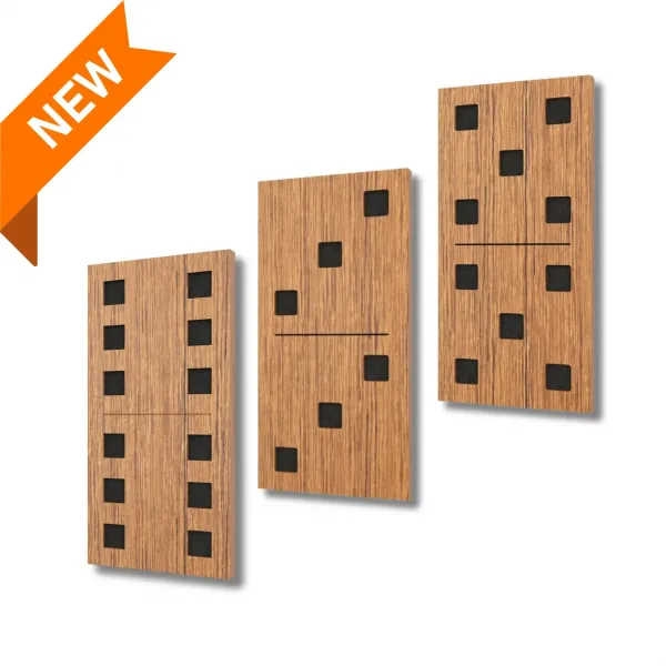 DOMINO™ – Дървени акустични панели